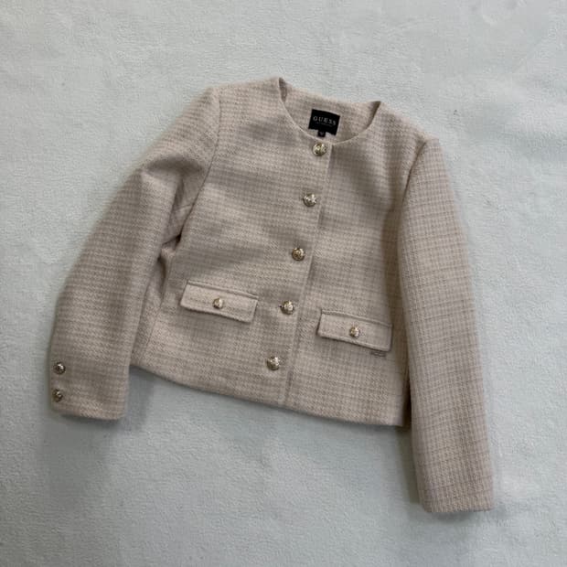 M 게스 여성 트위드 자켓 0410T