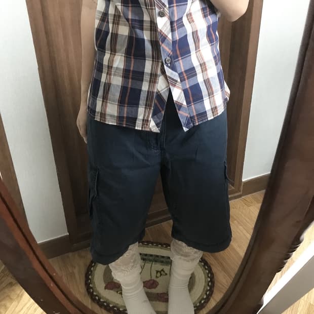 CALVIN KLEIN cargo half pt