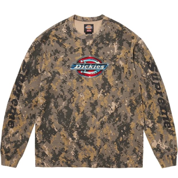 슈프림 x 디키즈 써멀 디지 카모 - 25FW