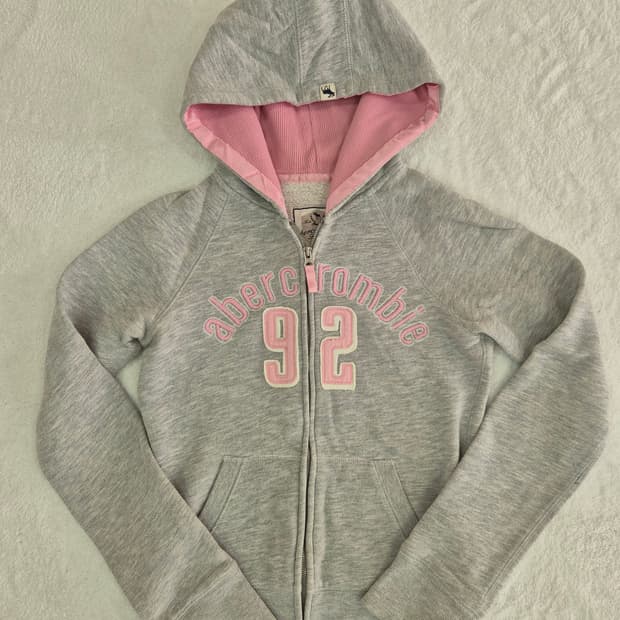 아베크롬비 기모 후드집업 