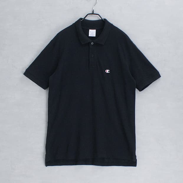 Champion black polo shirt _ S5363