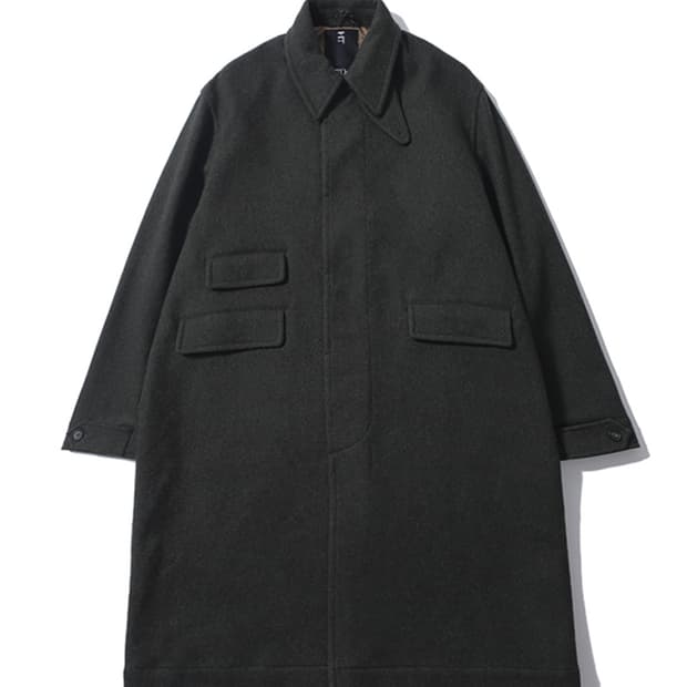 새상품/급처)후톤 발마칸 코트 올리브