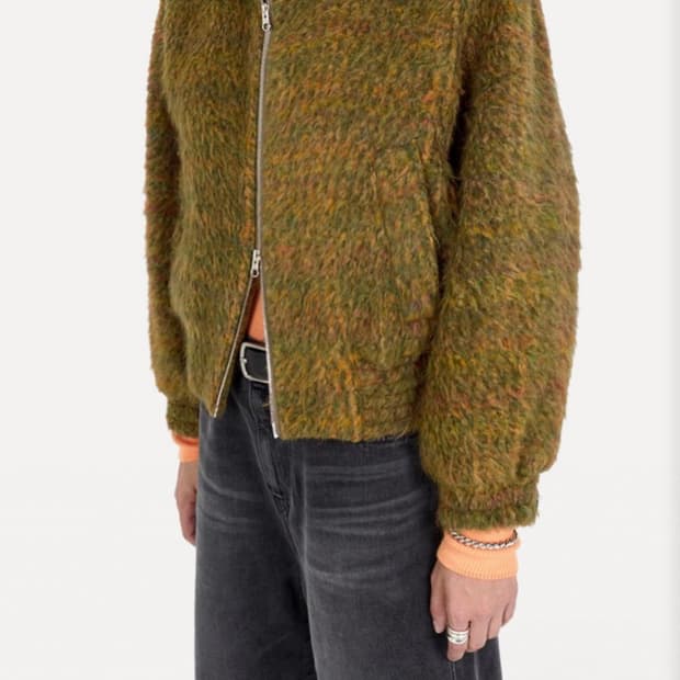 라벨 아카이브 모헤어 트위드 자켓