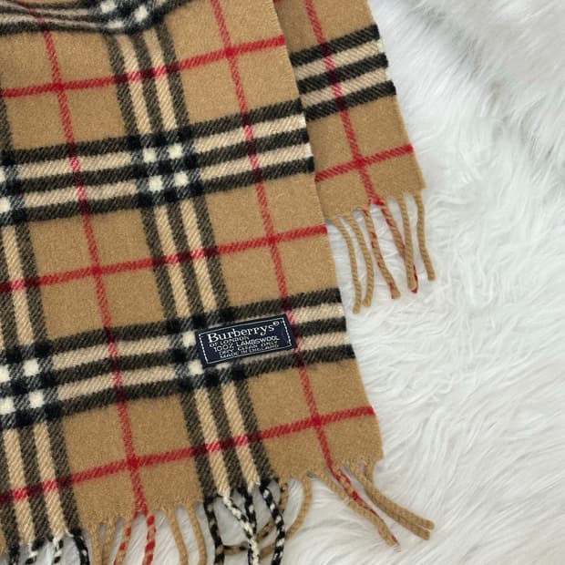 버버리 라마울 머플러