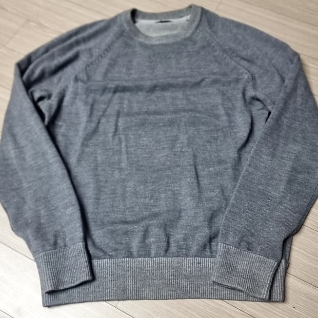 띠어리 그레이 남성 울니트 스웨터(100)