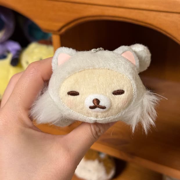 고전산엑스 네코 코리락쿠마 인형 고양이 코리락쿠마 키링