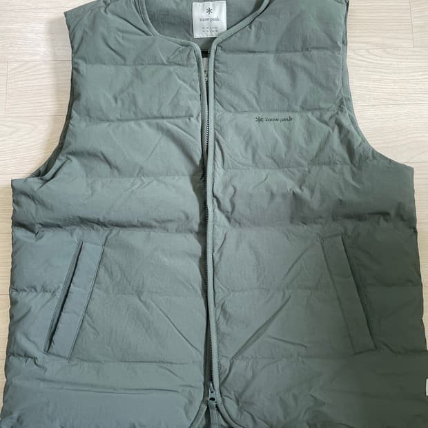 스노우피크 조끼패딩 xxl 