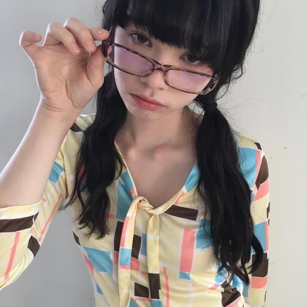 럽캣 빈티지 티