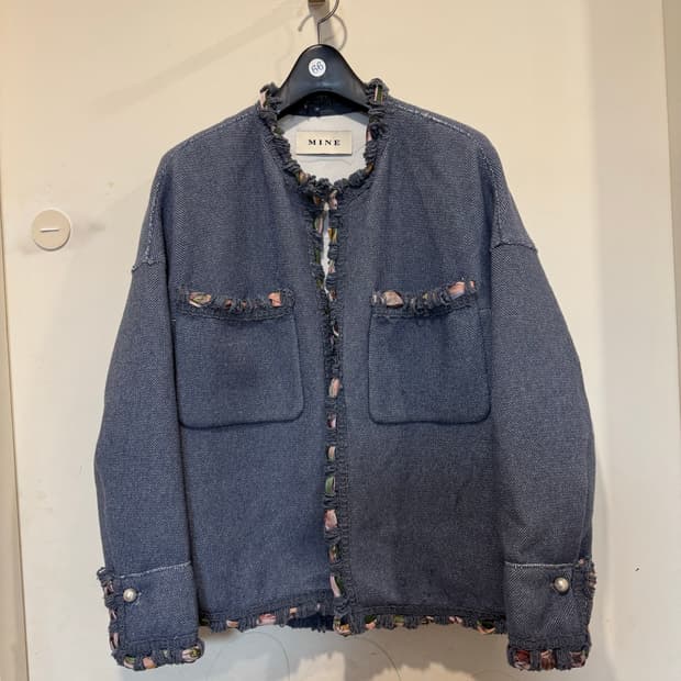 MINE 마인 트위드 자켓