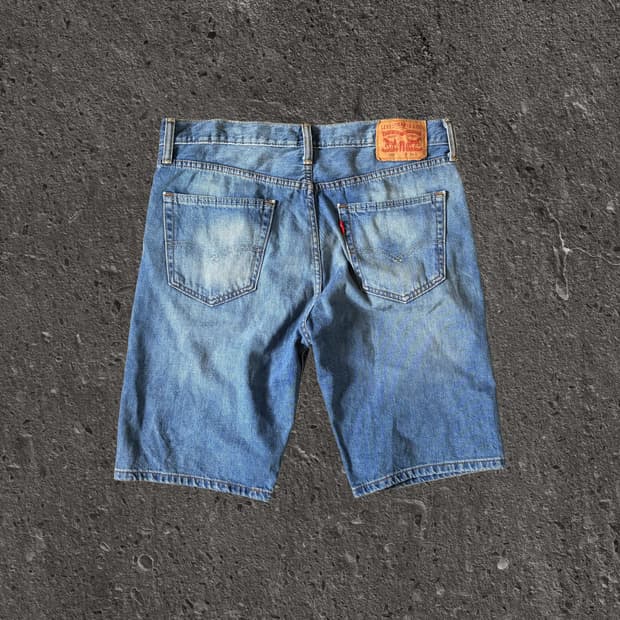 34) 리바이스 508® 워싱 데님 쇼츠