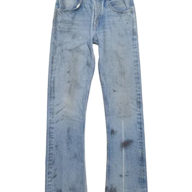 [ERD/앙팡 리쉬 데프리메] 프린지 헴 플레어 레그 진