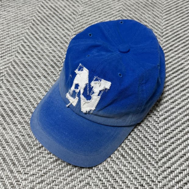 노쿨러스 washed N logo cap