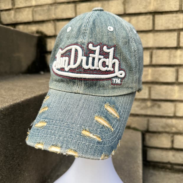 Von Dutch denim ball cap