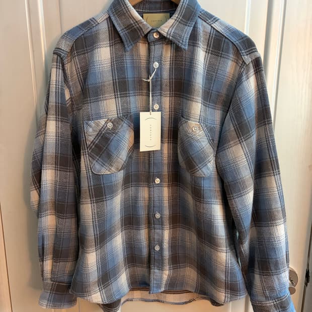 [46]cantate rough 플란넬 셔츠 칸타테