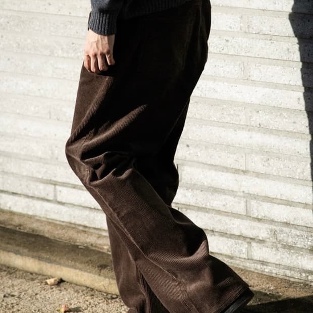 퍼스트플로어 도슨 팬츠 다크쵸콜릿 [50]