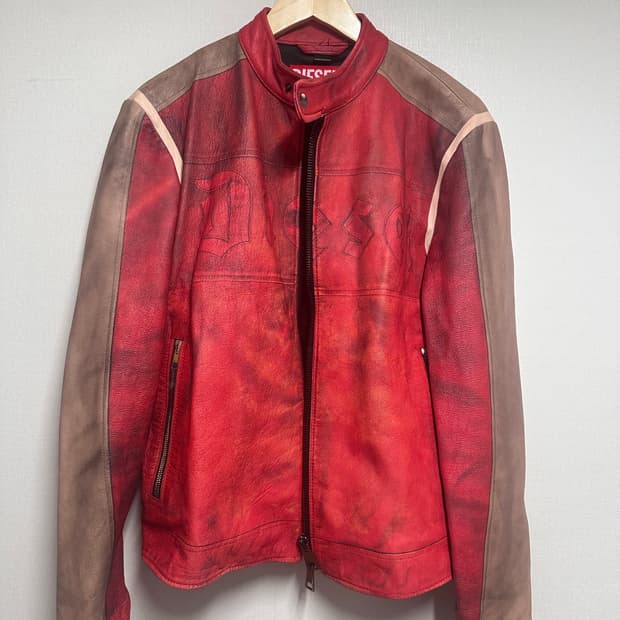 디젤 엘 루샤 레더자켓