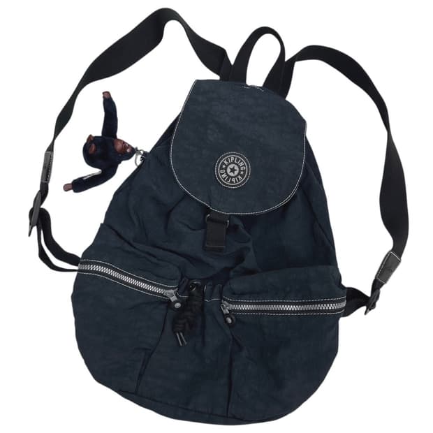 키플링 복조리 백팩 (다크그린)