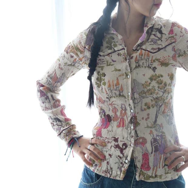 [Tsumori Chisato] Fairy Crinkle Shirt