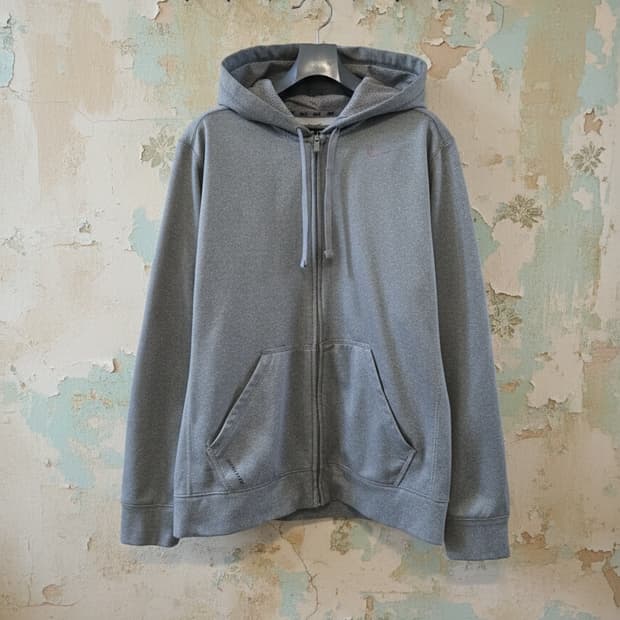 나이키 THERMA-FIT 회색 후드집업 XL