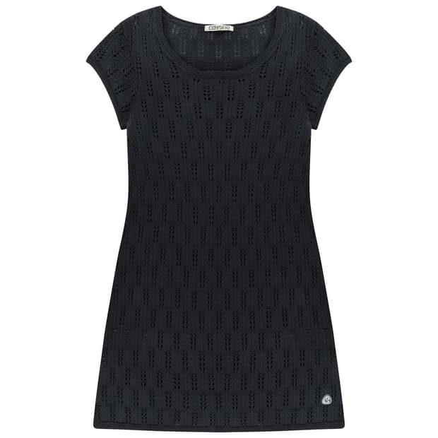 코이세이오 SCASI KNIT ONE PIECE CHARCOAL