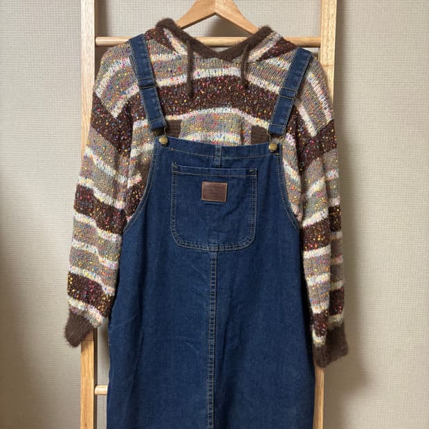 초코 솜사탕 멜빵set