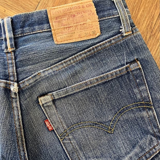 N219 리바이스 501-0657 셀비지 usa
