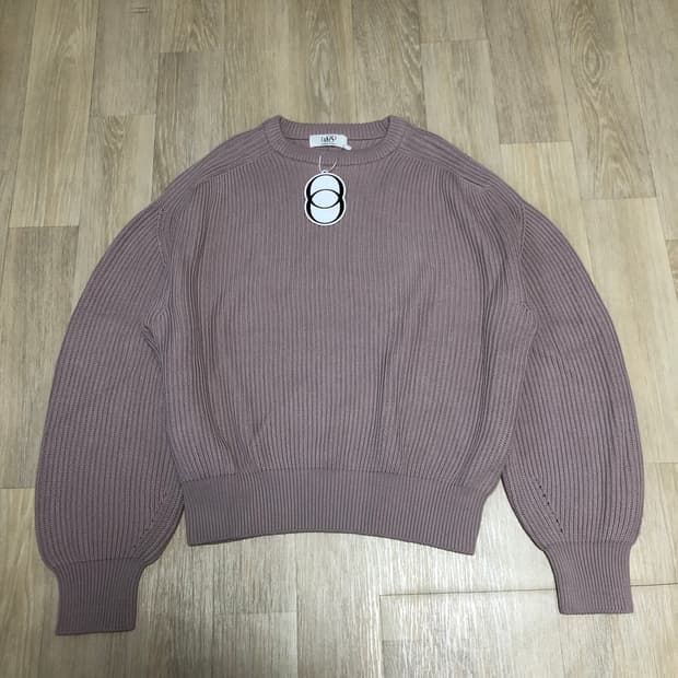 (48) 새상품 엘무드 LMOOD 브룩 니트 브리티시 핑크