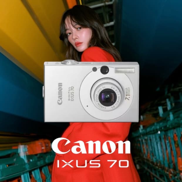 A급)캐논 익서스 70 CANON IXUS 70 빈티지 디지털카메라