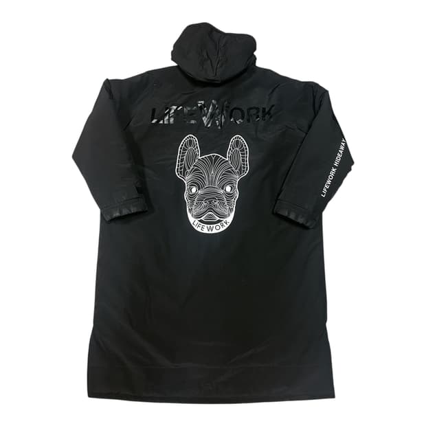 ✨ (바배) 라이프워크 리버시블 뽀글이 플리스 집업 롱패딩