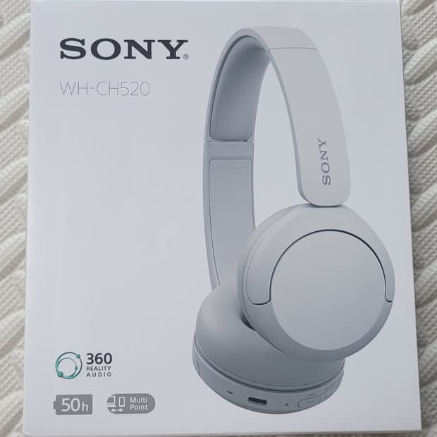 소니 무선 헤드폰 wh-ch520 새제품