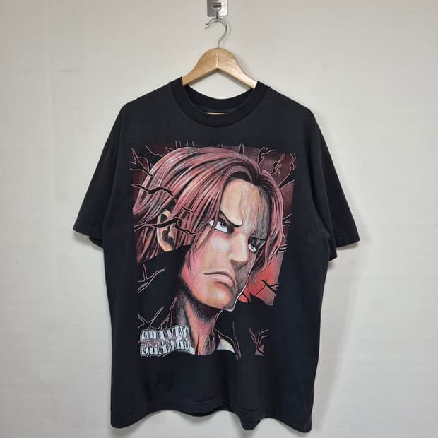 원피스onepiece 샹크스해적단 빅 프린팅 XL T-239