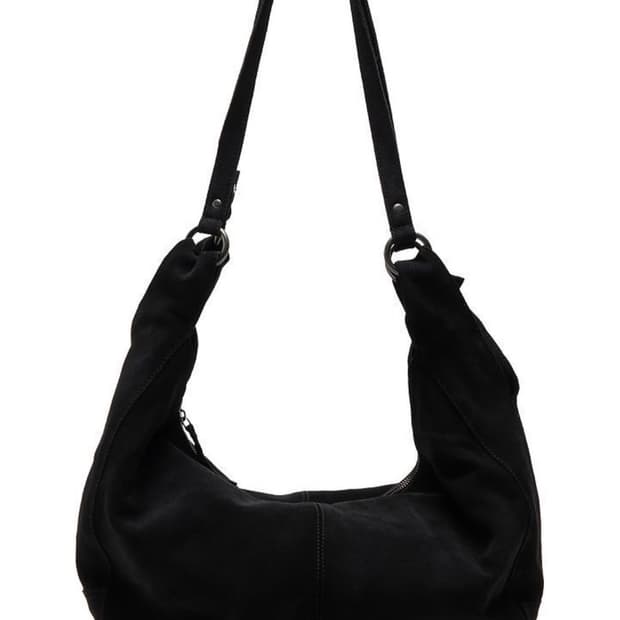 프리피플 로마 스웨이드 토트백 블랙