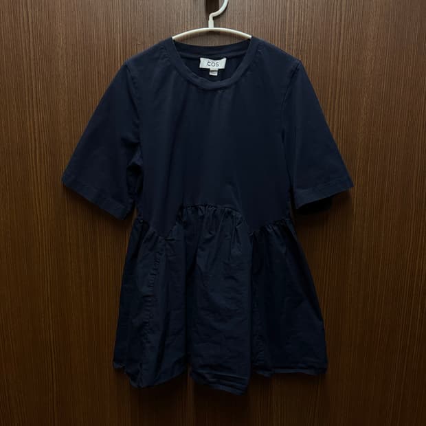 코스 cos 블라우스 겸 미니 원피스 