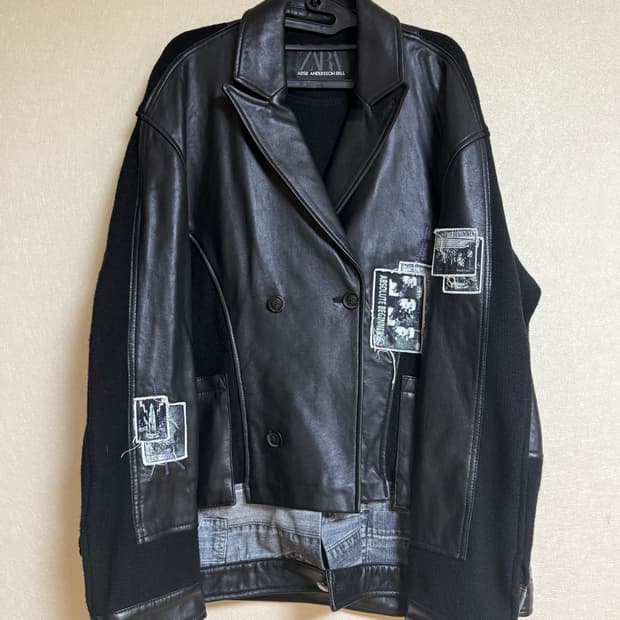 자라 엔더슨벨 레더자켓