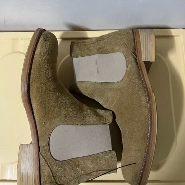 수제화 스웨이드 부츠