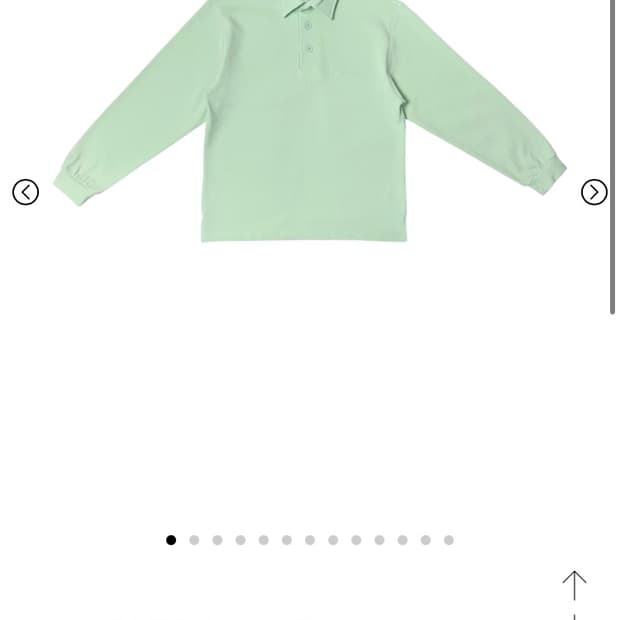 지초이 컴포트 PK shirt 민트