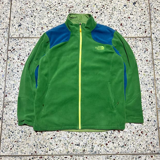 노스페이스(NorthFace) 리버시블 그린 플리스
