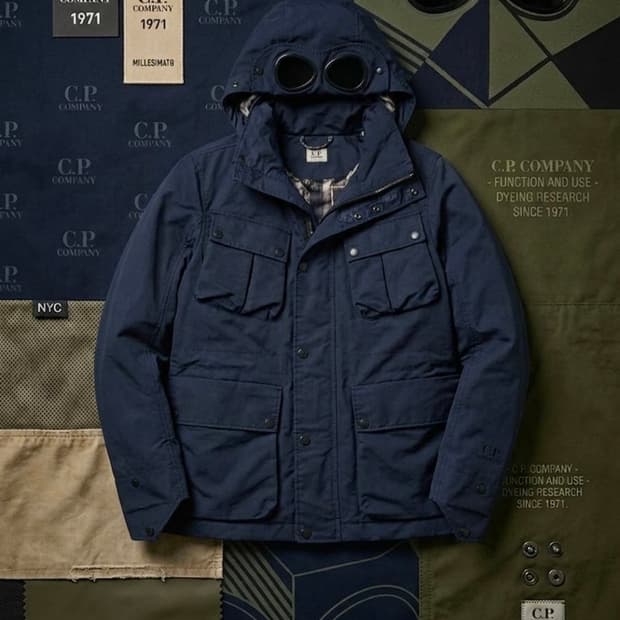 C.P. Company 밀레밀리아 고글 필드자켓