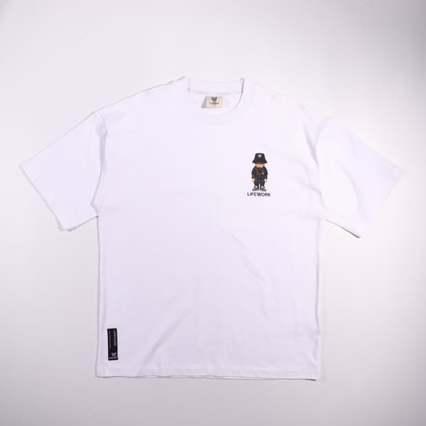 LIFEWORK 프린팅 반팔티셔츠 B665