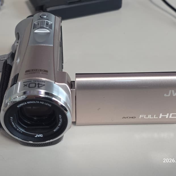 JVC 에버리오 GZ-E600 빈티지 디지털캠코더