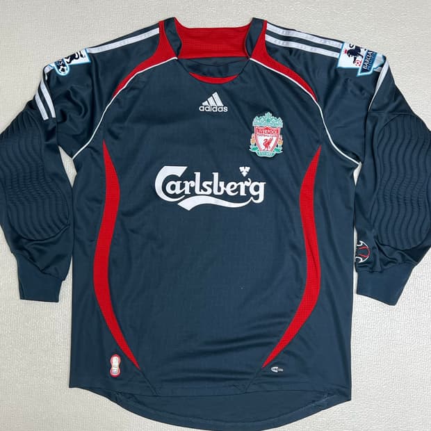 07/08 아디다스 리버풀 레이나 키퍼 마킹 롱슬리브 M