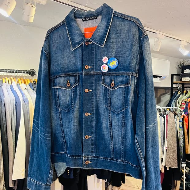 휴고 보스 데님 자켓