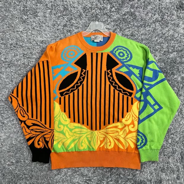 1990s Gianni versace 지아니베르사체니트