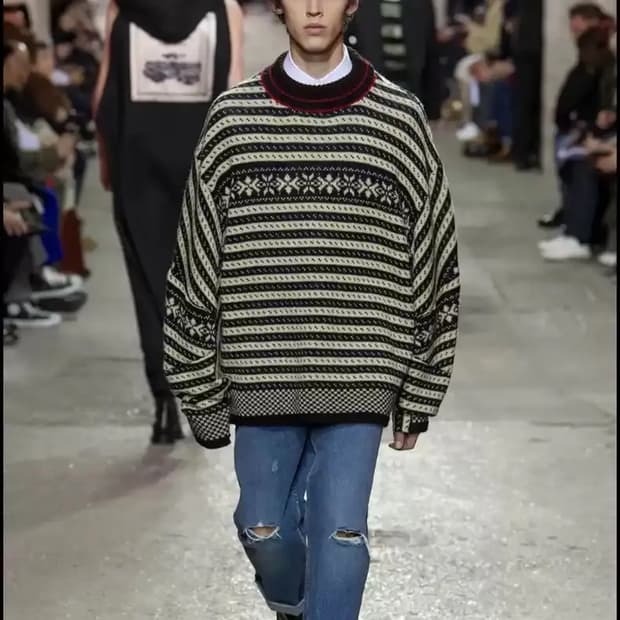 Dries van noten 드리스반노튼 니트