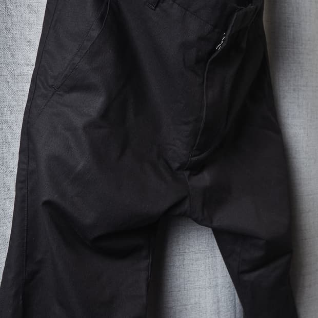 Julius 14ss 울/실크 팬츠