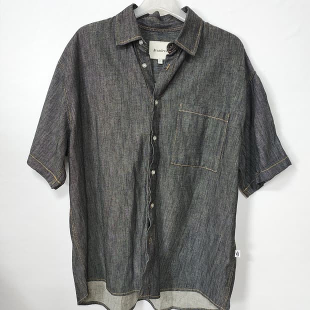 어반드레스 블랙데님 오버셔츠 105 XL 새제품급