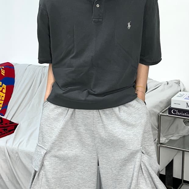 폴로 랄프로렌 차콜 pk 2XL
