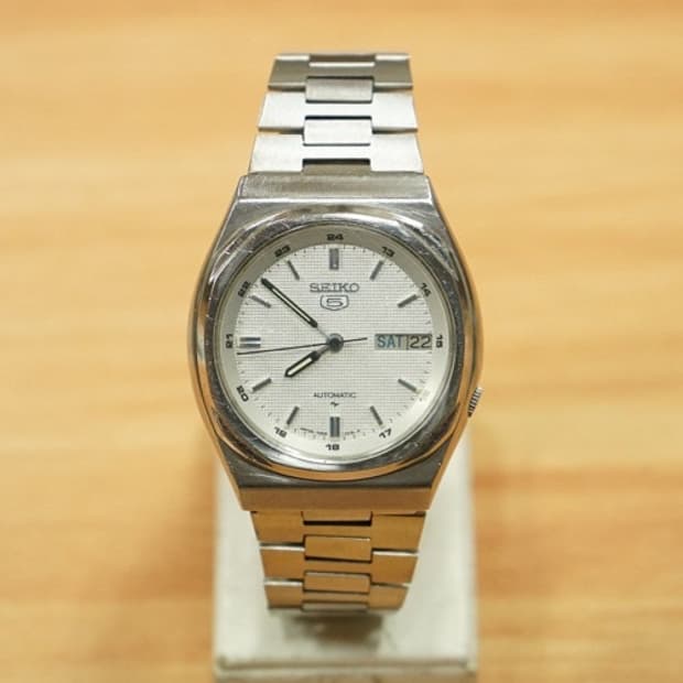 80s 세이코 5 7009 오토매틱 시계
