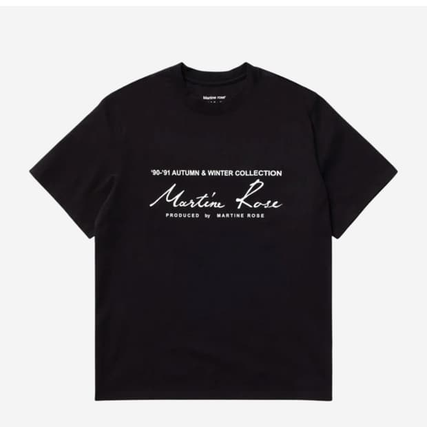 Martine Rose Classic  Sleeve 티셔츠 s사이즈