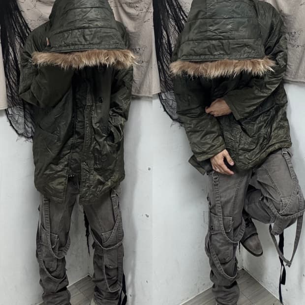 N2B Over-Size Full Zip Up Jacket